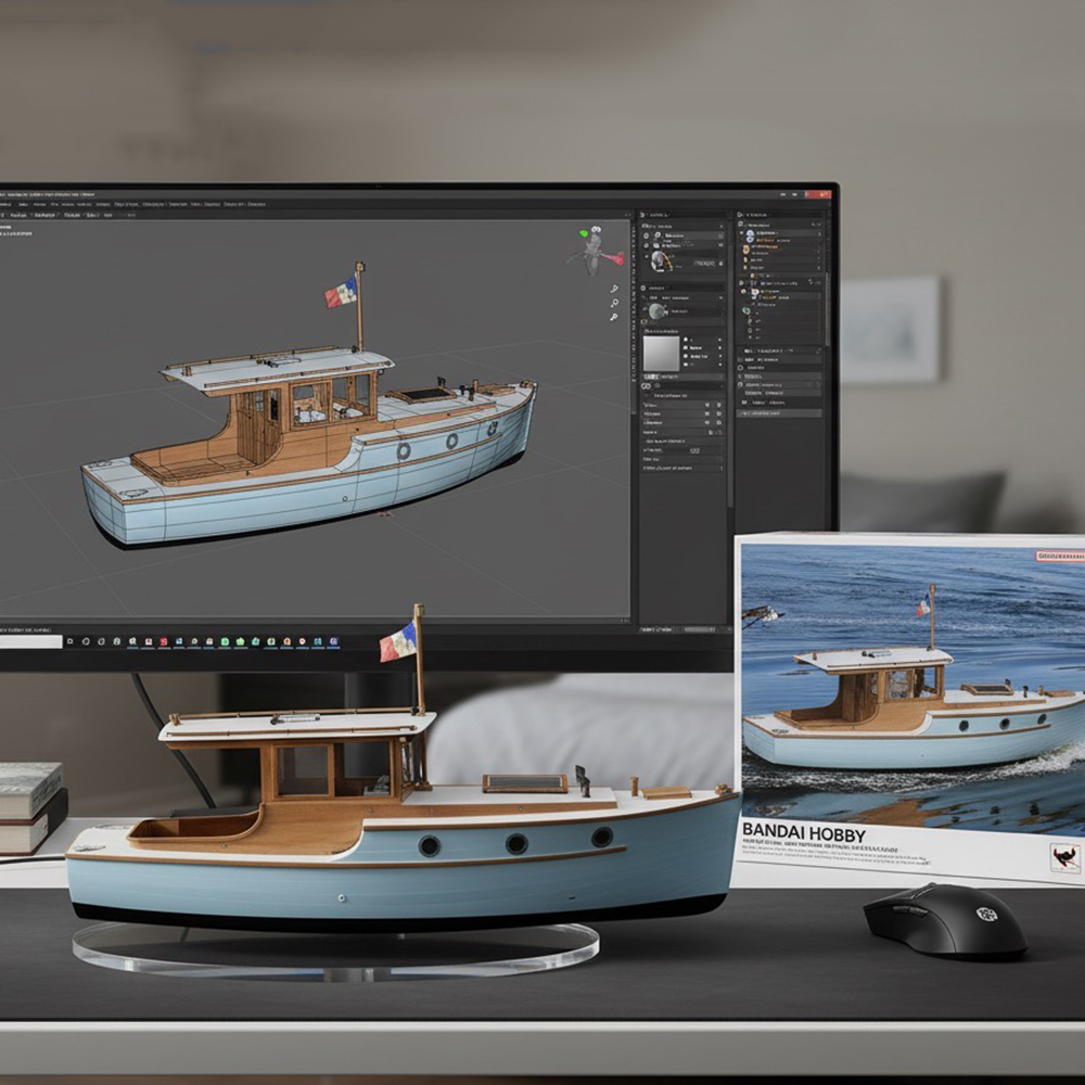 RC قارب 70 سنتيمتر الأوروبية ا - مراجعة Model Kit Yacht وسعره