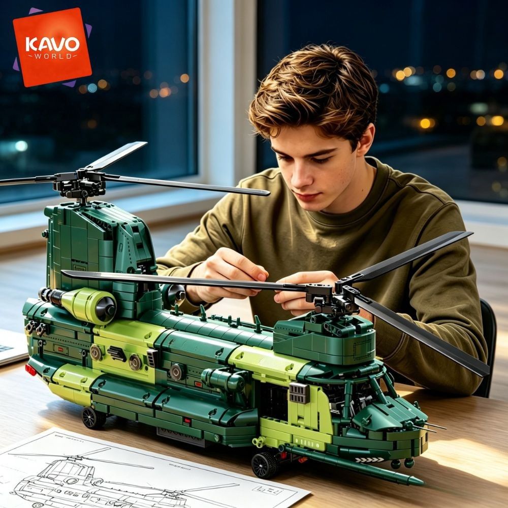 مجموعة ألعاب بناء طائرات KAVOW - مراجعة Model Kit Levels وسعره